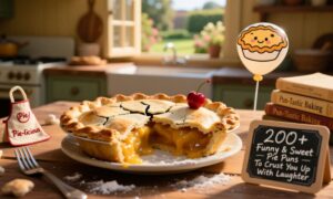 200 + Funny And Sweet Pie Puns To Crust You Up With Laughter