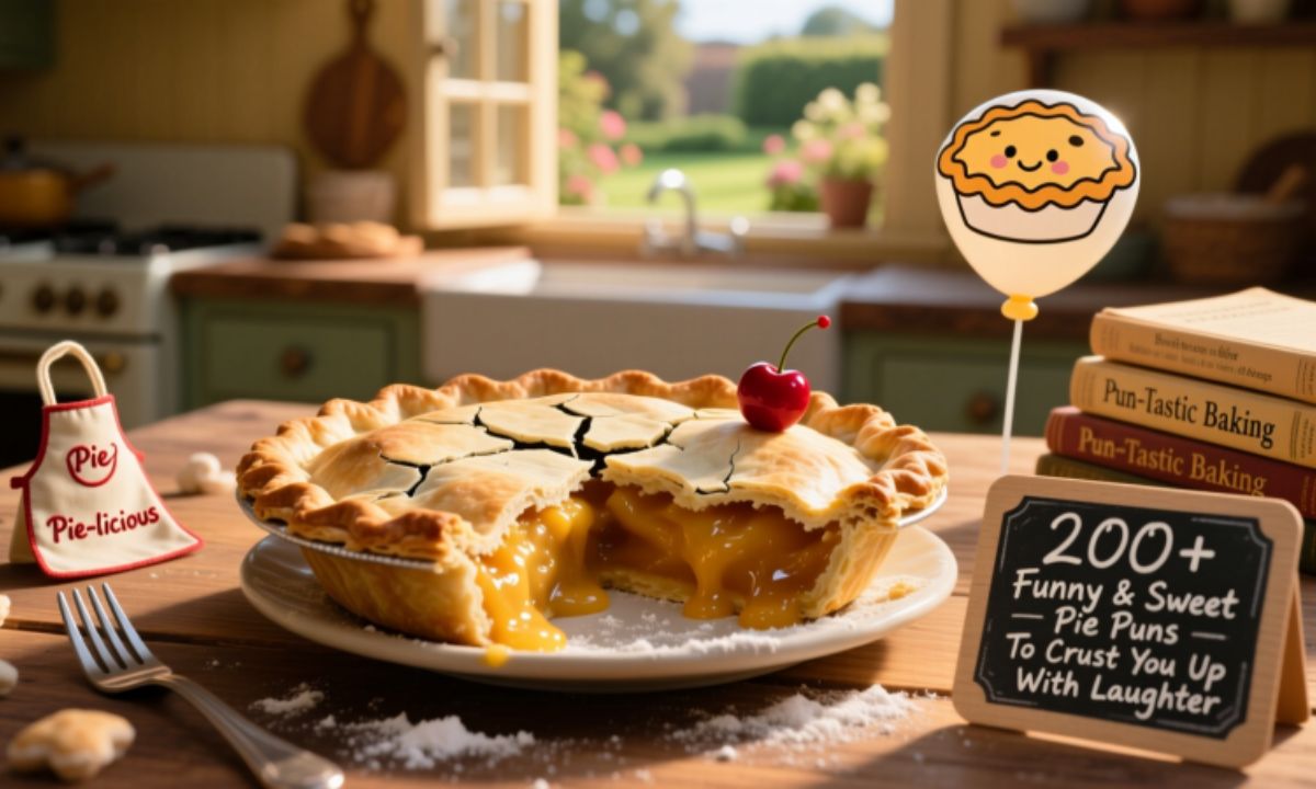 200 + Funny And Sweet Pie Puns To Crust You Up With Laughter