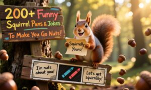 200 + Funny Squirrel Puns And Jokes To Make You Go Nuts