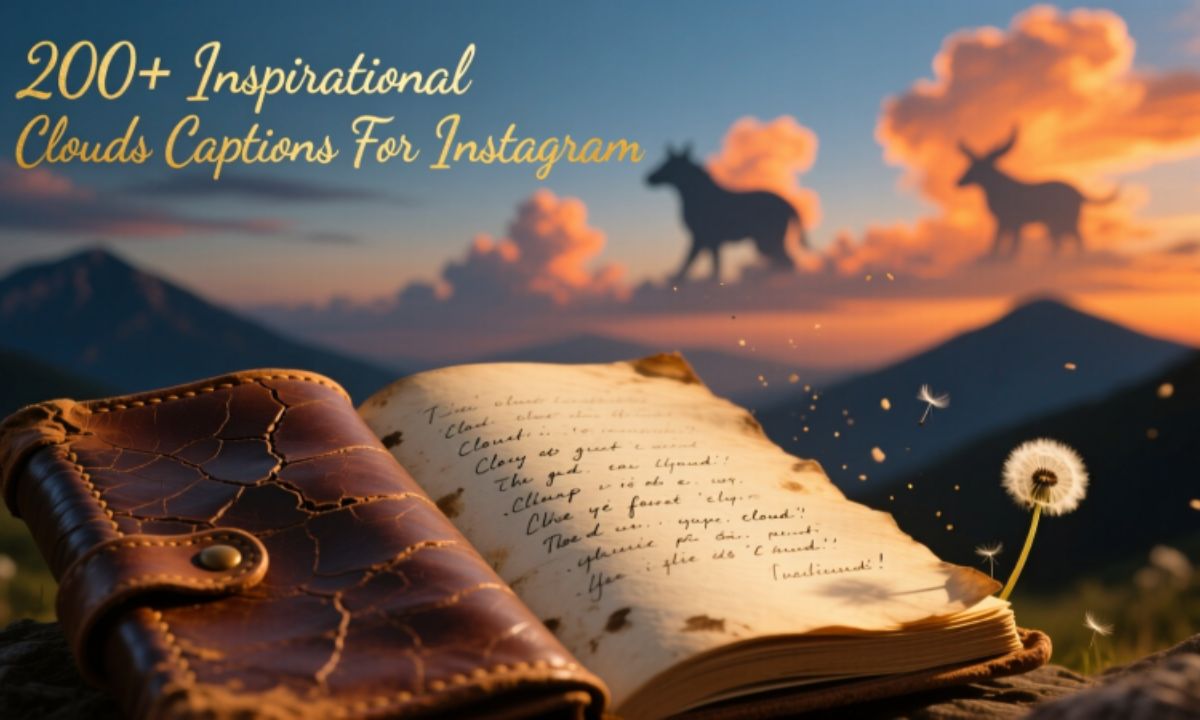200+ Inspirational Clouds Captions For Instagram
