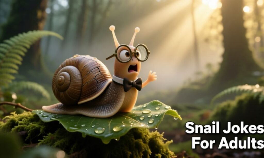 200 + Unique Snail Puns & Jokes Funny, Cute, and Clever Ideas 
