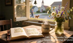340+ Best Tuesday Morning Greetings, Blessings & Quotes