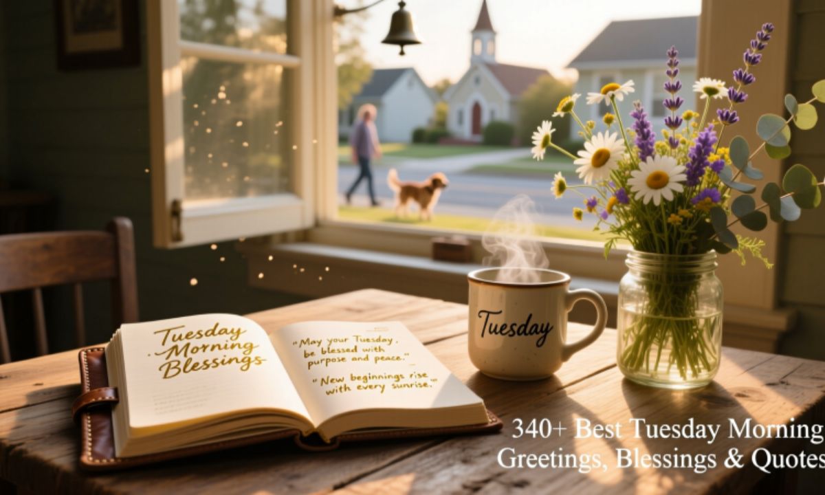 340+ Best Tuesday Morning Greetings, Blessings & Quotes
