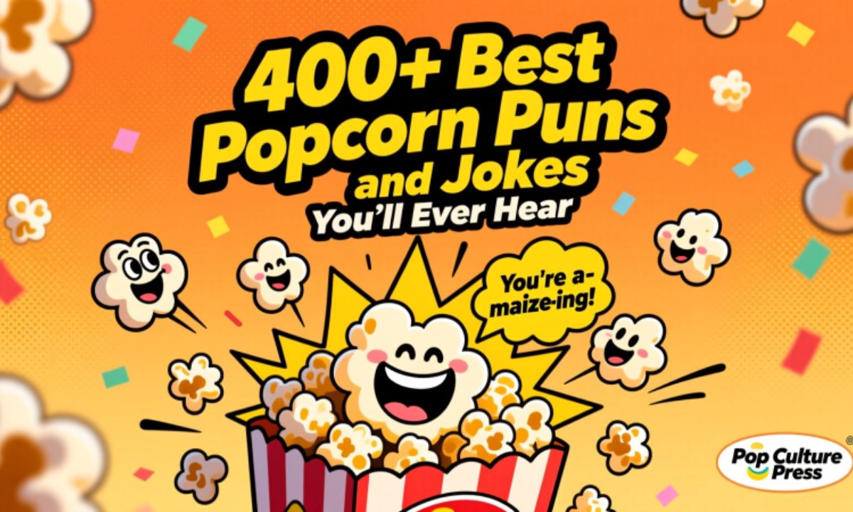 400 + Best Popcorn Puns and Jokes You’ll Ever Hear