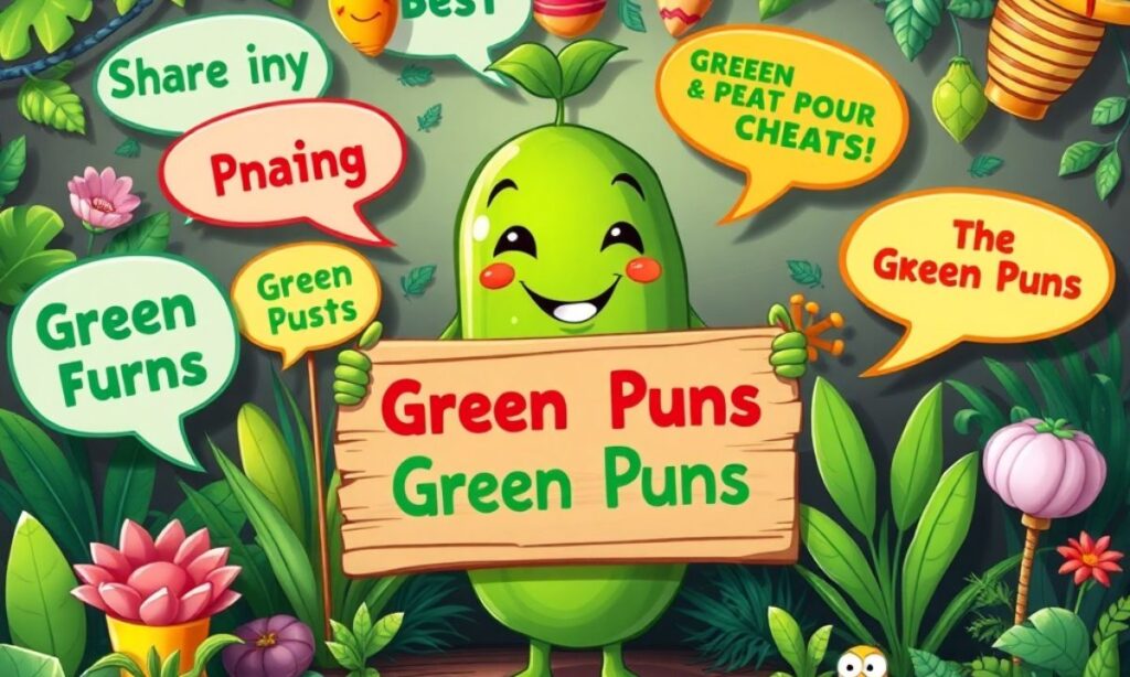 Best & Funny Green Puns 