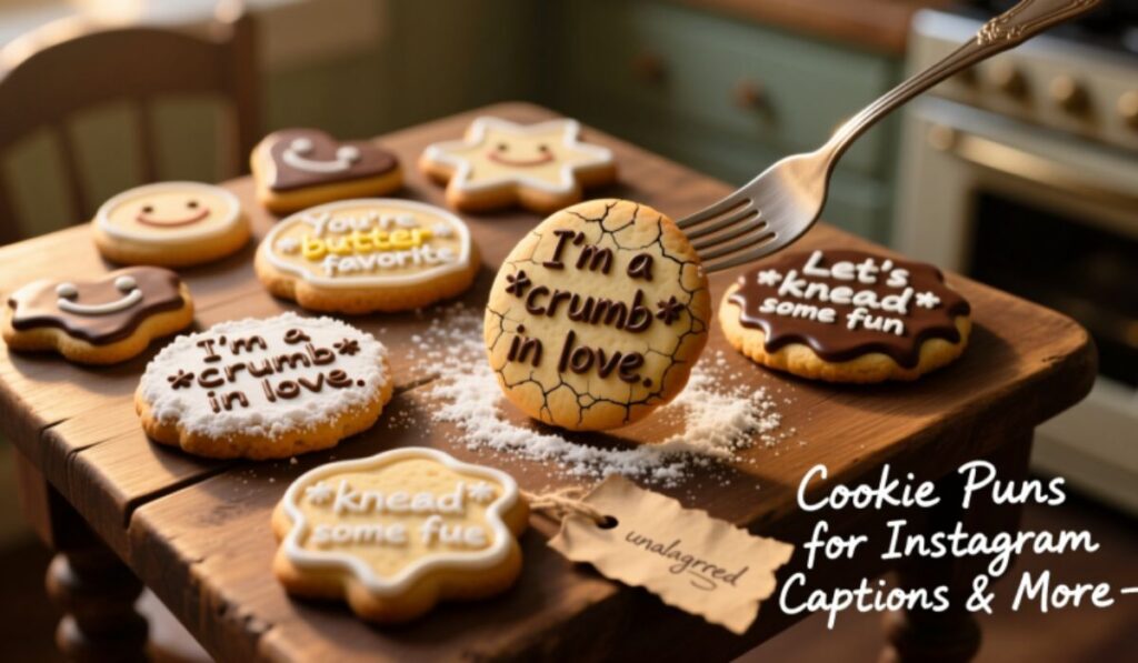 Cookie Puns for Instagram Captions & More