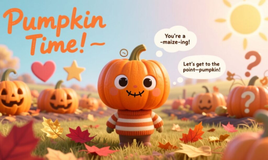 Cute Pumpkin Puns 