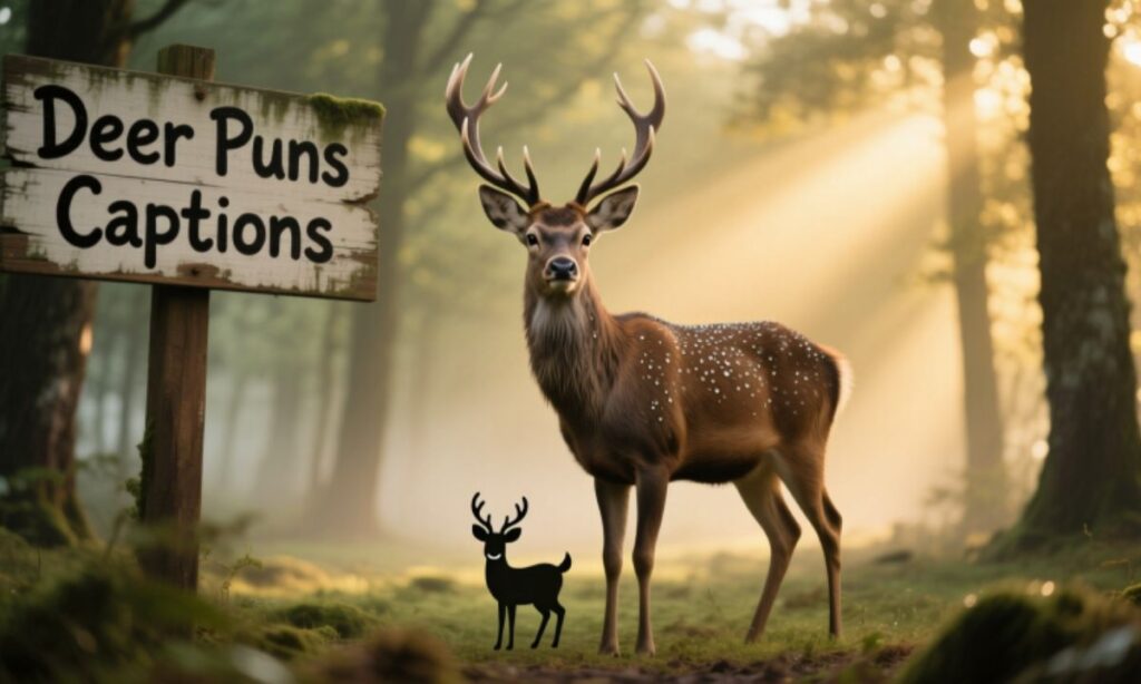 Deer Puns Captions