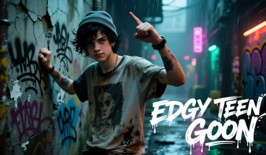 Edgy Teen Goon Captions 