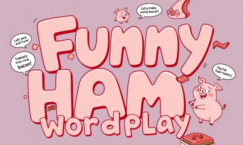 Funny Ham Wordplay