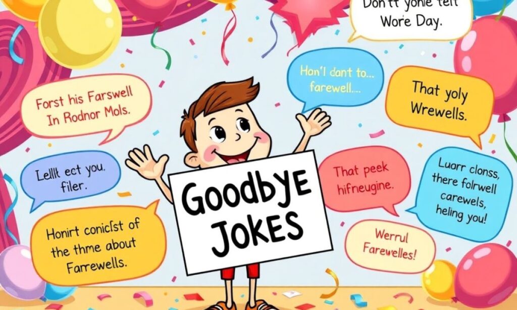Goodbye Jokes One-Liner 