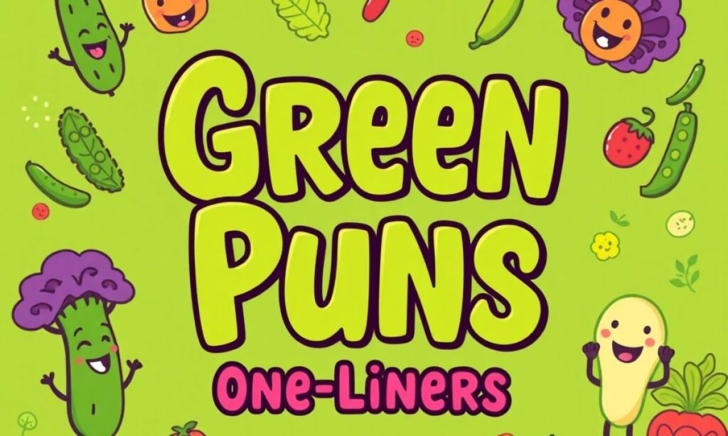 Green Puns One-Liners 