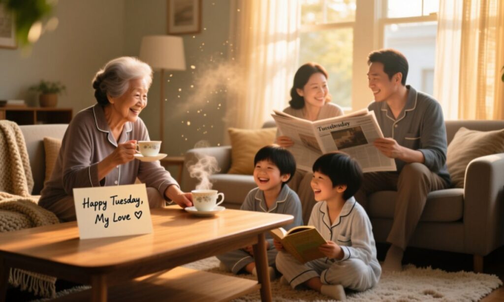 Heartwarming Tuesday Morning Wishes for Family 