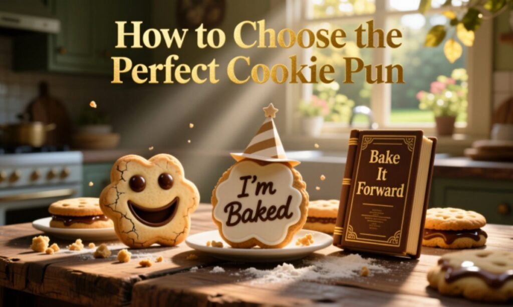 How to Choose The Perfect Cookie Pun 