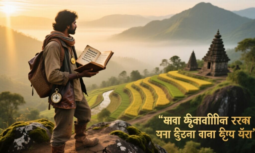 Marathi Captions for Travel and Adventure 