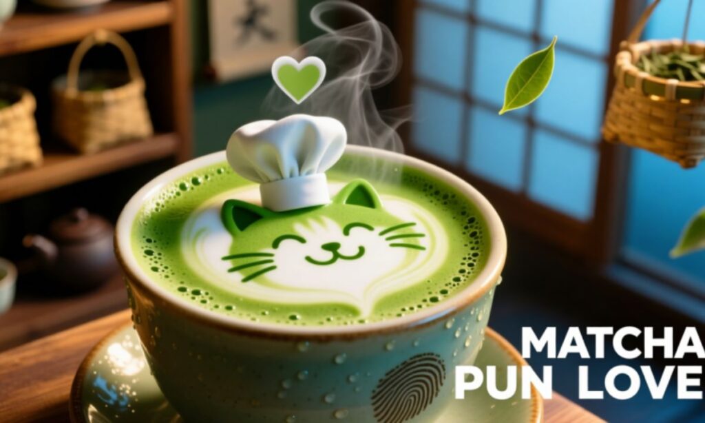 Matcha Pun Love 