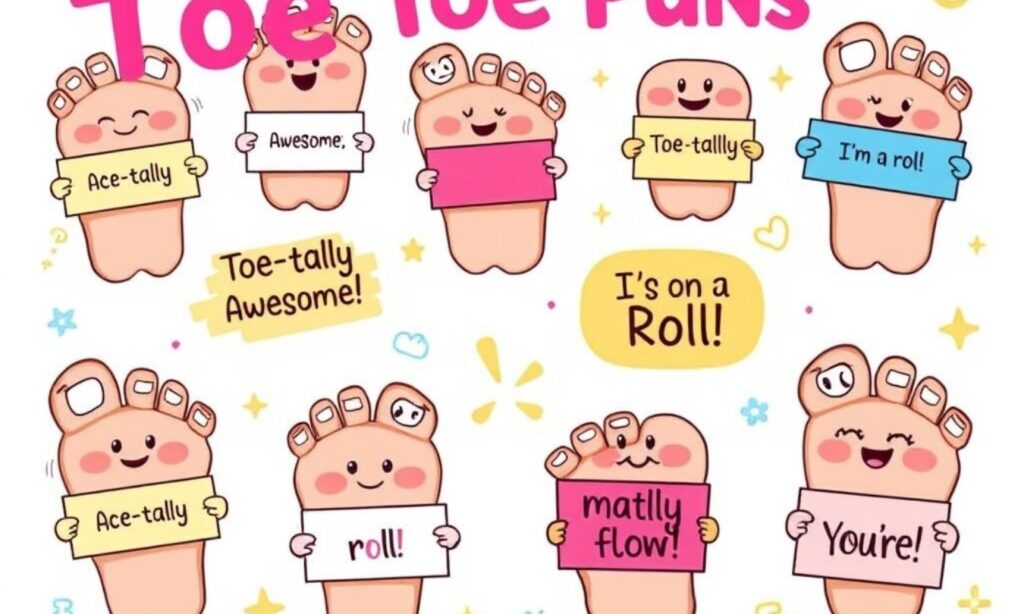 One-Liner OR Short Toe Puns