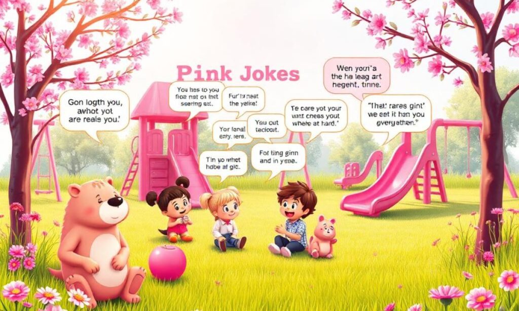 Pink Jokes For Kids 