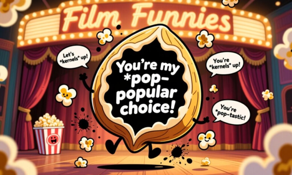 Popcorn Pun Captions