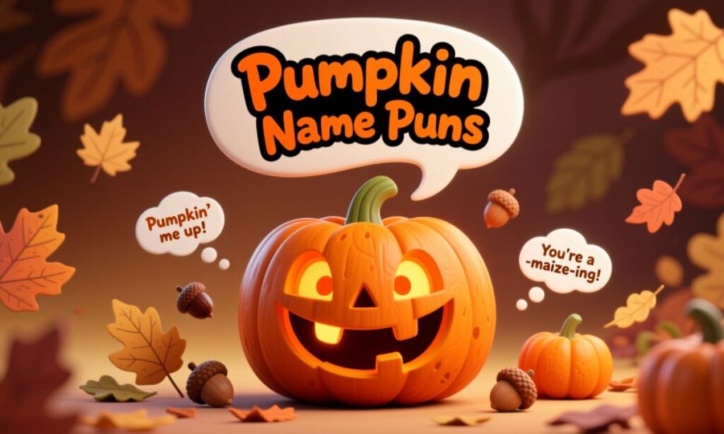 Pumpkin Name Puns 