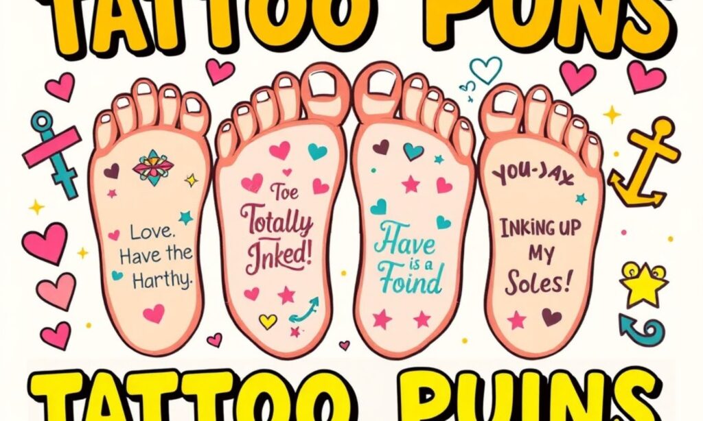 Puns for Tattoos Toe
