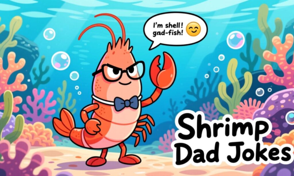 Shrimp Dad Jokes 