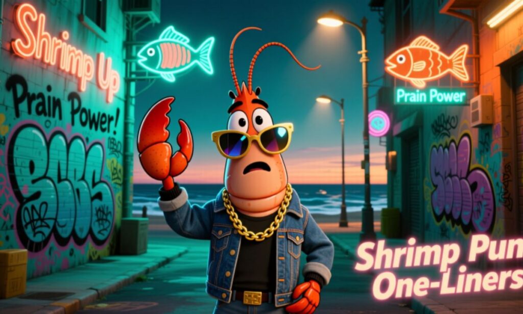 Shrimp Pun One-Liners 