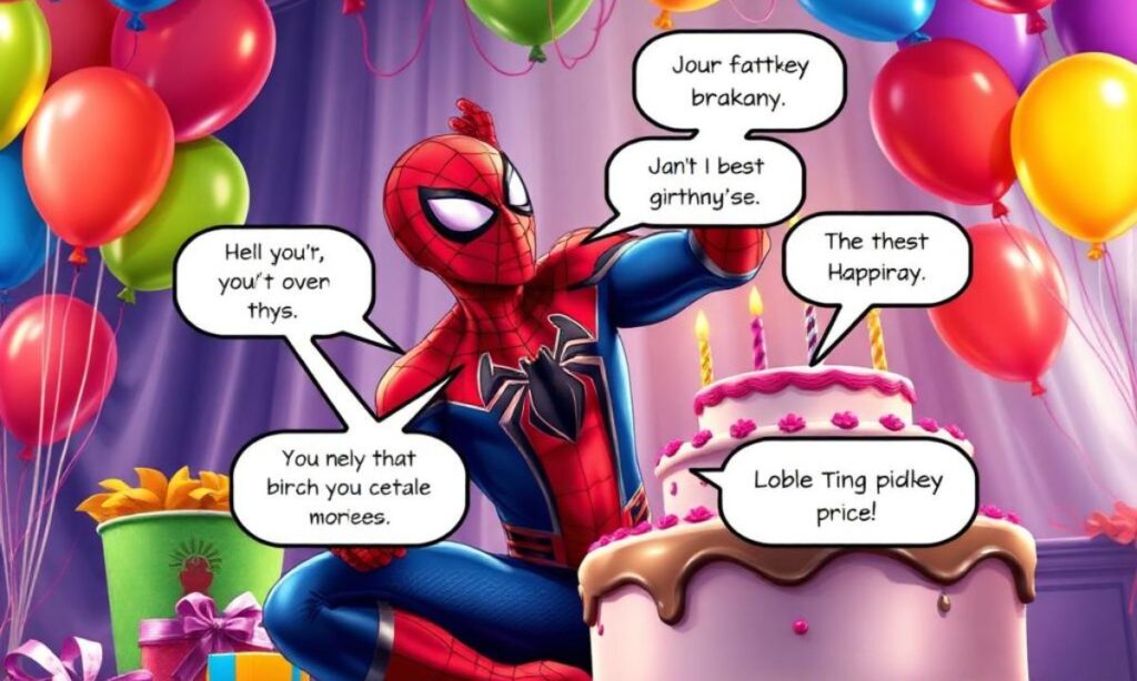 Spiderman Birthday Puns 