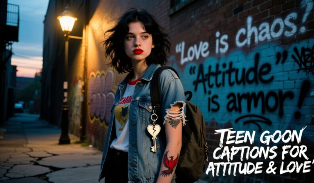 Teen Goon Captions for Attitude & Love 