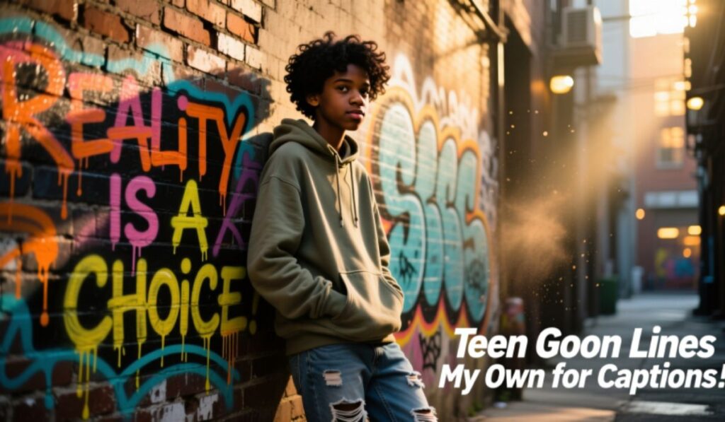 Teen Goon Lines for Captions (