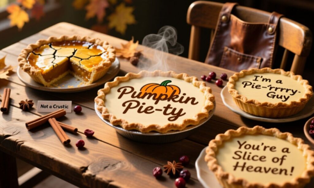 Thanksgiving Pie Puns