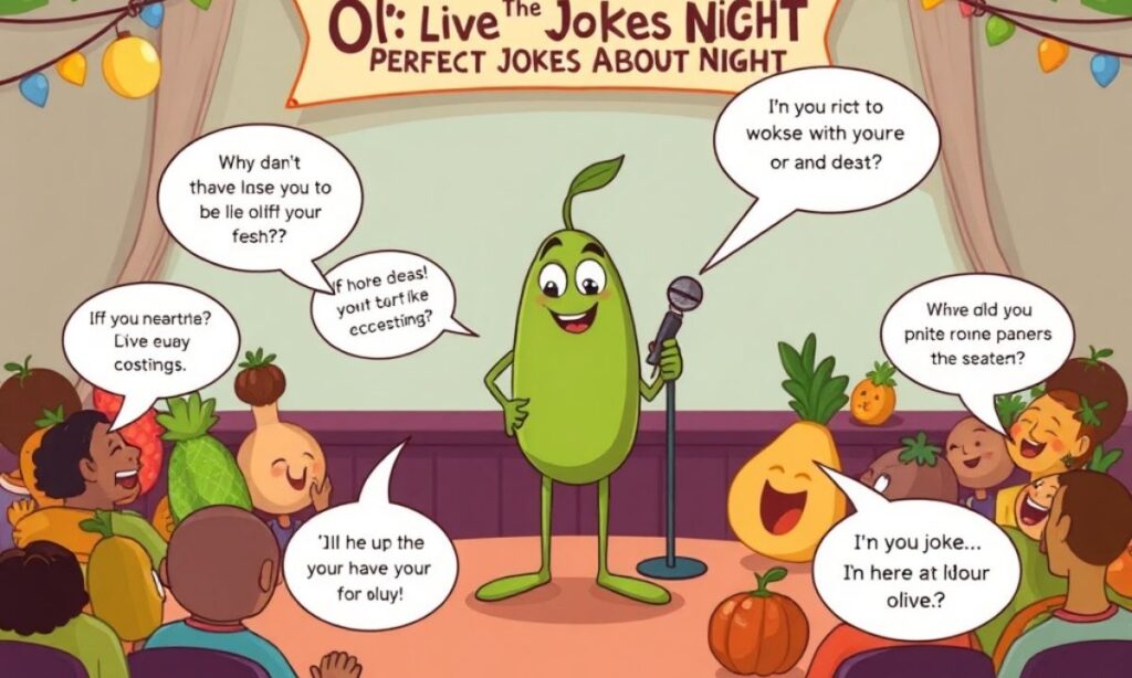 Tips For Delivering The Perfect Jokes About Olives 