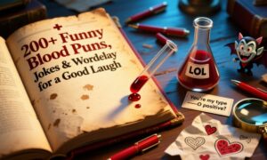 200 + Funny Blood Puns, Jokes & Wordplay for a Good Laugh