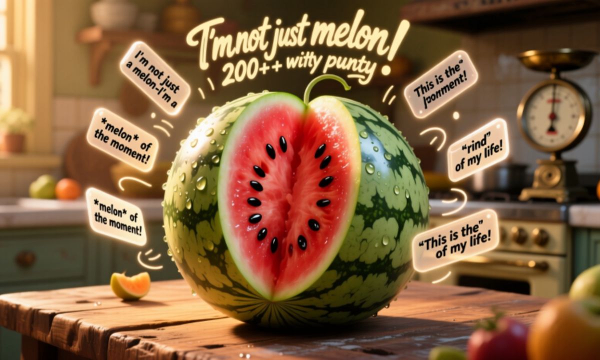 200 + Juicy Watermelon Puns & Jokes That Are One in a Melon