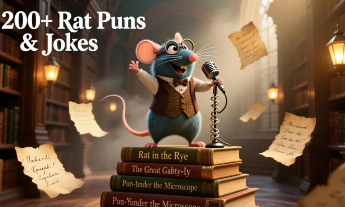200 + Rat Puns And Jokes To Make You Squeak With Laughter 