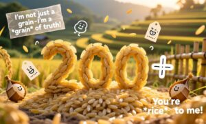 200 + Rice Puns And Jokes To Make Your Day Grain-tastic