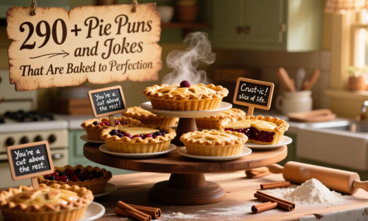 290 + Pie Puns and Jokes That Are Baked to Perfection