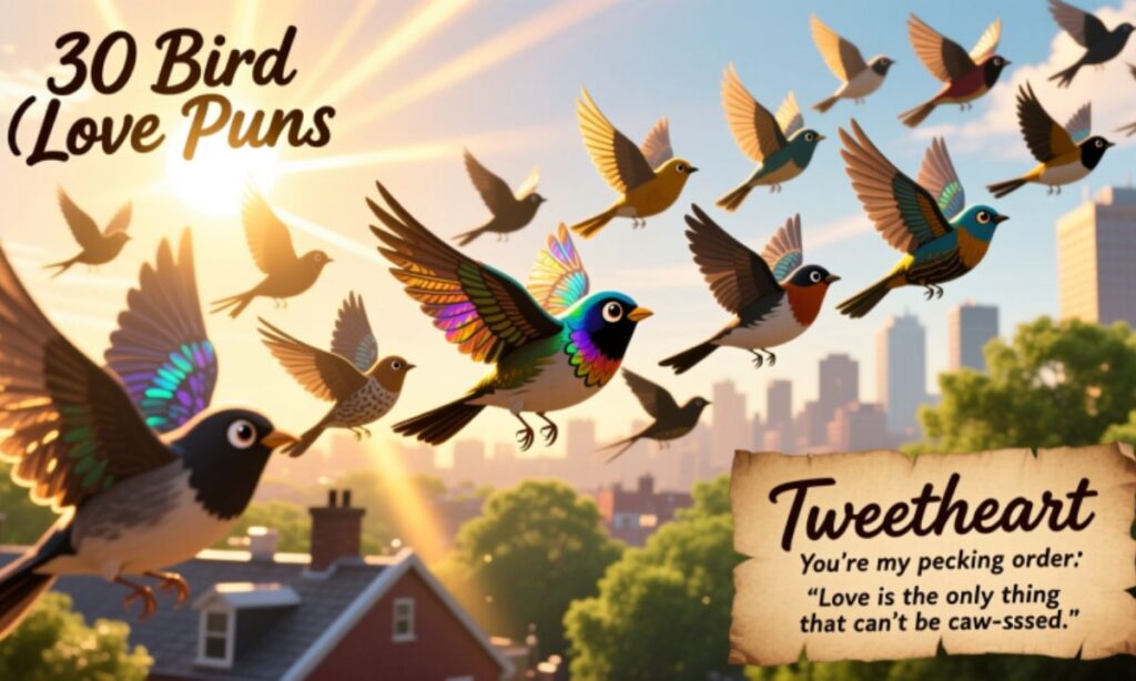 30 Bird Love Puns