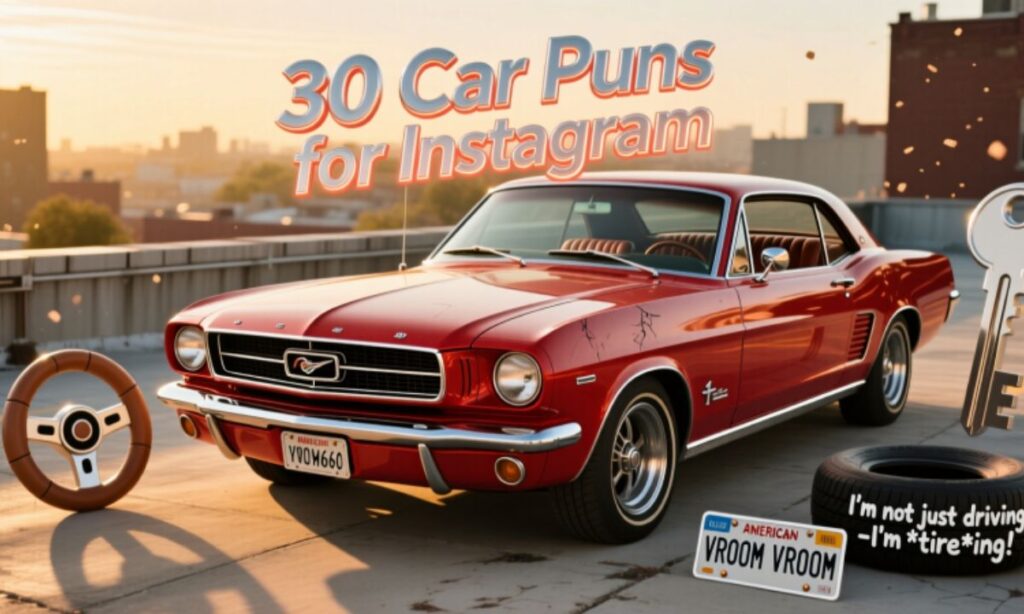 30 Car Puns for Instagram