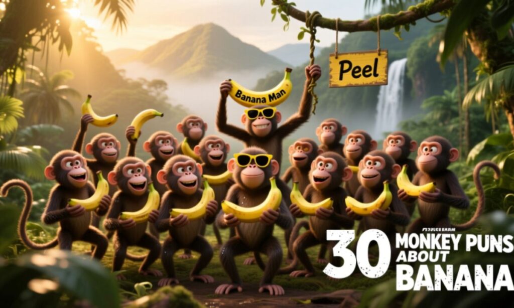 30 Monkey Puns About Banana 