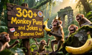 300 + Monkey Puns and Jokes to Go Bananas Over