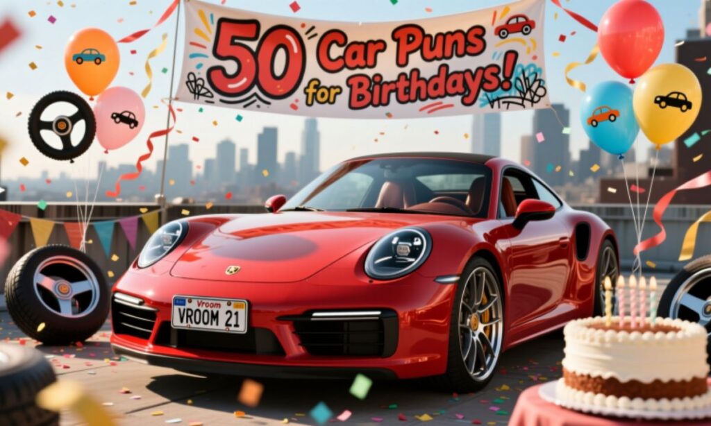 50 Car Puns for Birthdays