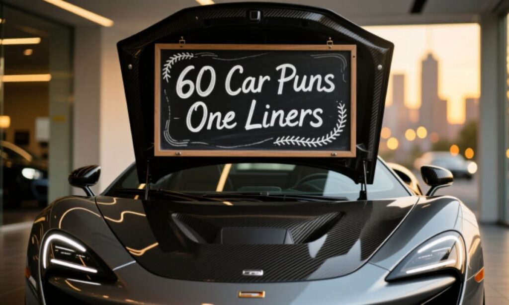 60 Car Puns One Liners