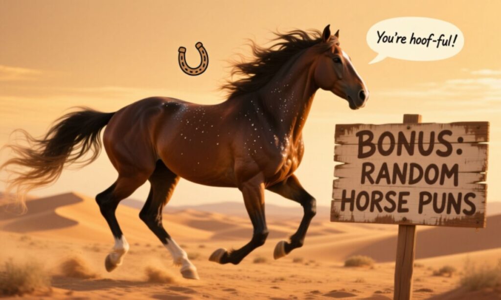 Bonus Random Horse Puns