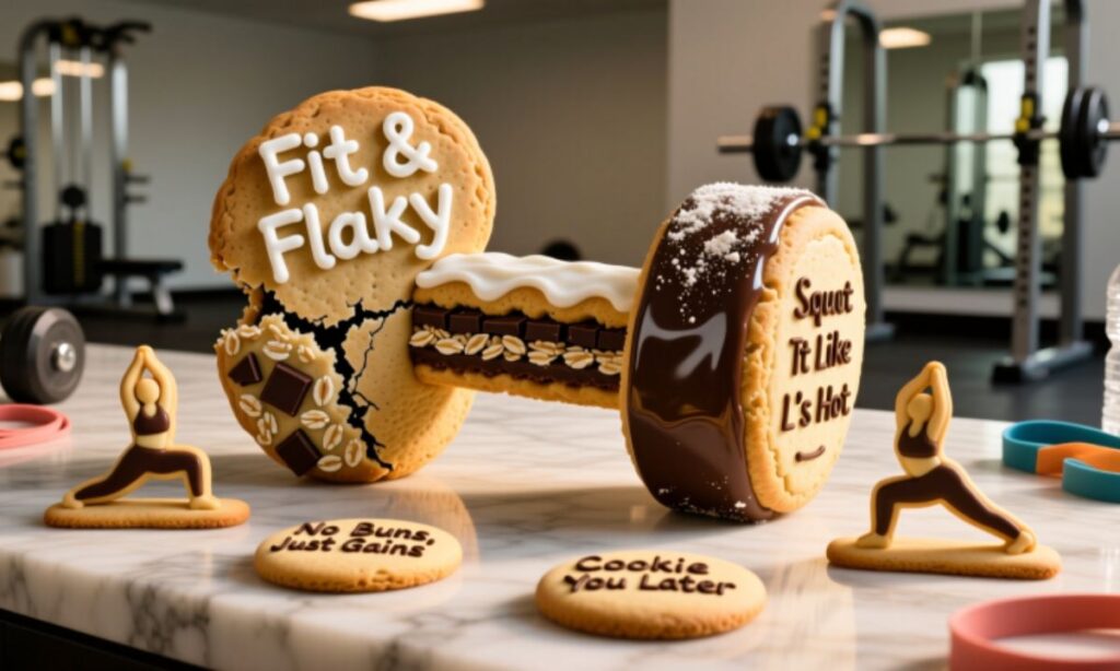 Cookie Puns for Fitness Enthusiasts and Health Nuts