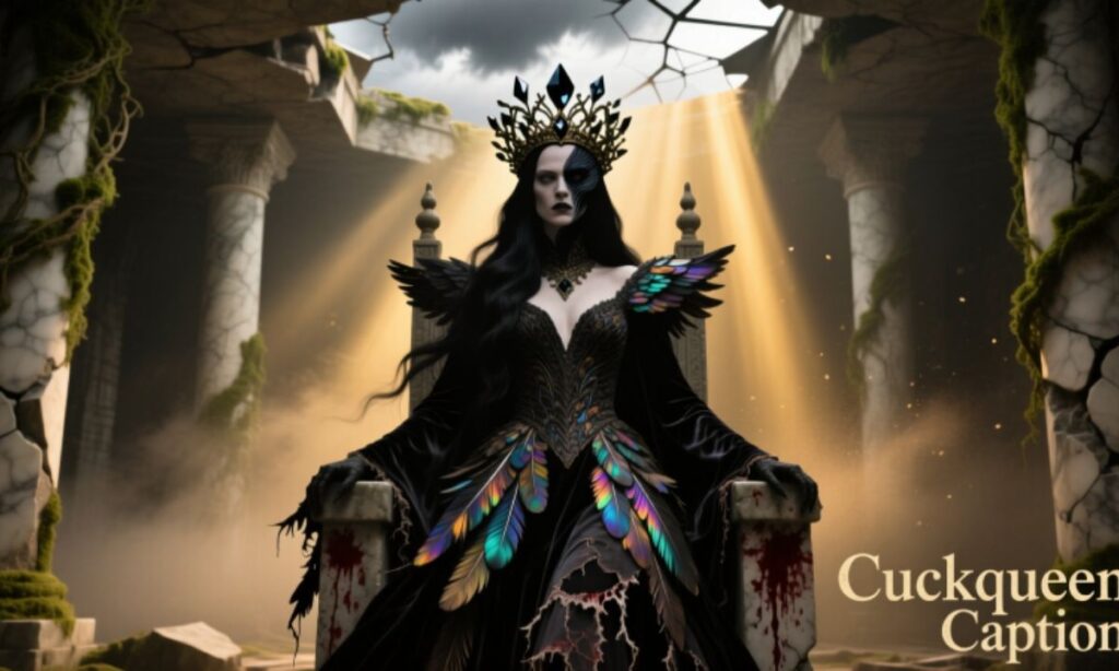 Cuckqueen Caption