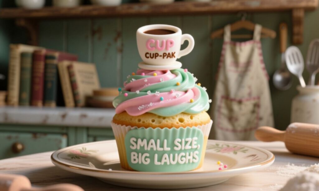 Cupcake Puns Small Size, Big Laughs