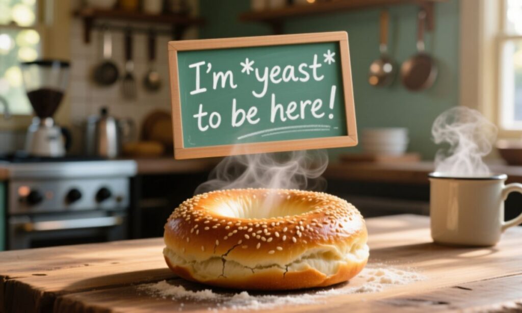 Cute Bagel Puns