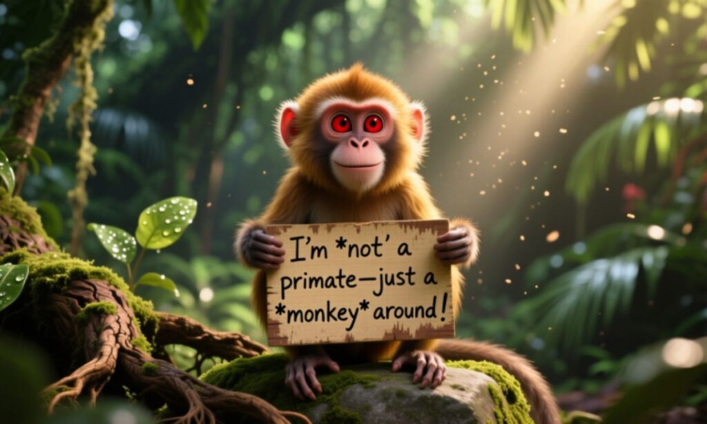 Cute Monkey Puns 