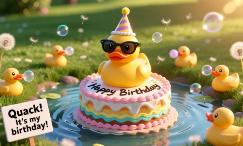 Funny Duck Birthday Puns 